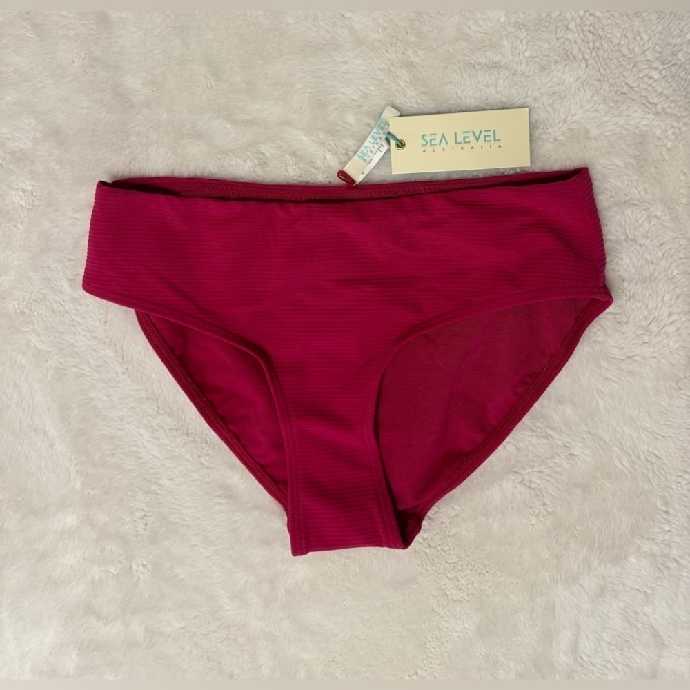 Sea Level Riviera Rib Regular Bikini Pant - Picture 3 of 3